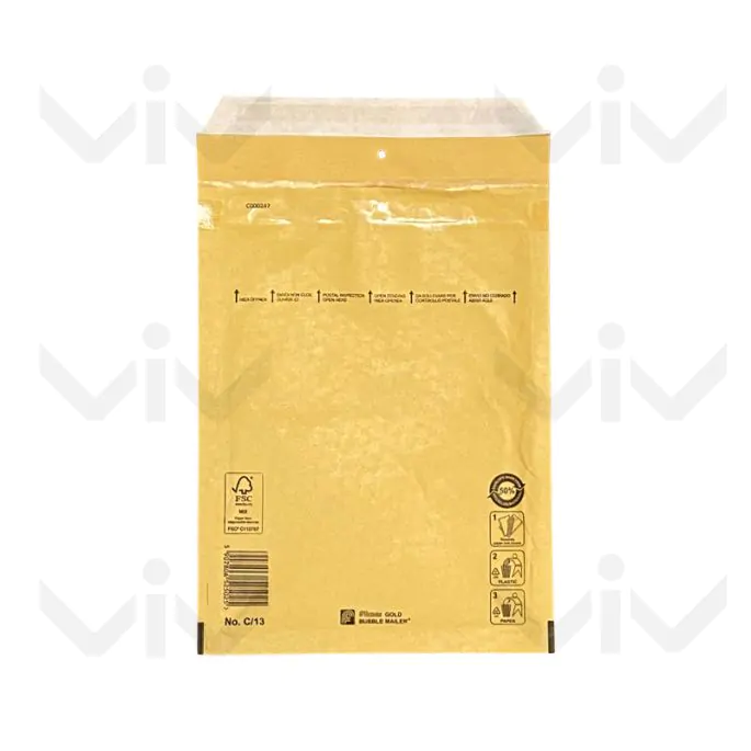 Luchtkussen Enveloppen, Bruin, 150 x 220 mm (C/13) - Luchtkussen envelop bruin c13 5 - 9350005