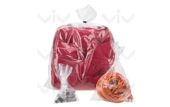 Plastic zakken (PE), Transparant, 10 x 2,5 x 20 cm, 20 micron - P l plastic zakken 4 4 - 6002833